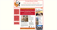 Desktop Screenshot of columbiafriendsofchina.com